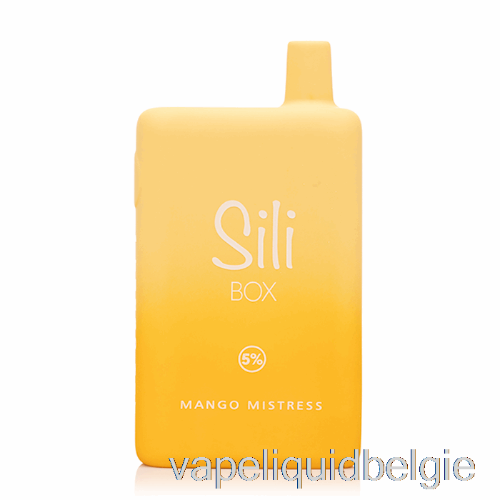 Vape België Sili Box 6000 Wegwerp Mango Meesteres